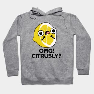 OMG Citrusly Cute Fruit Citrus Pun Hoodie